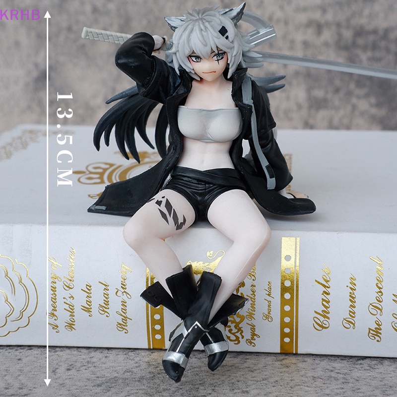 Mô Hình Nhân Vật Arknights Lappland Amiya Bằng PVC KRHB 14cm Mới