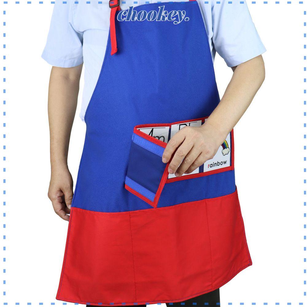 CHOOKEY Tạp Dề Dạy Học Đa Năng Dành Cho Trẻ Mẫu Giáo