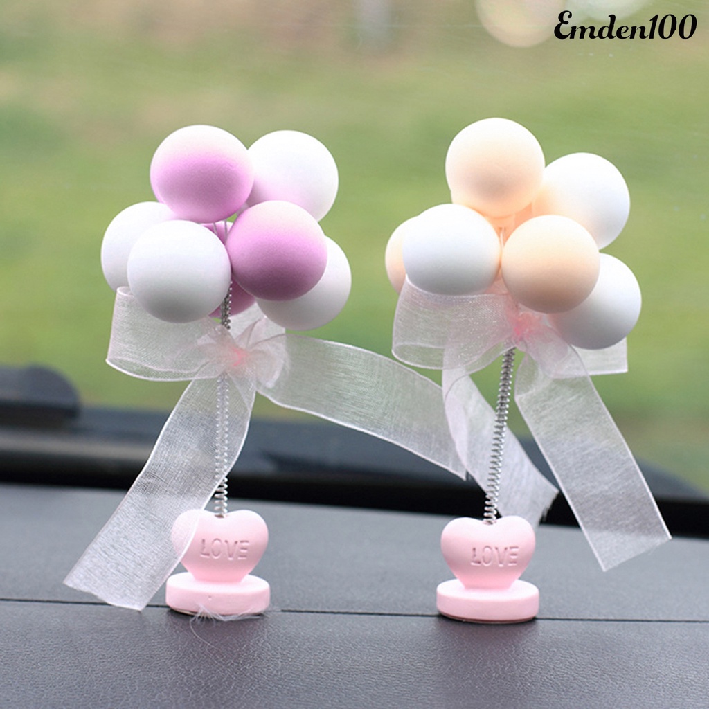 Bong Bóng Nhiều Màu Trang Trí Nội Thất Xe Hơi