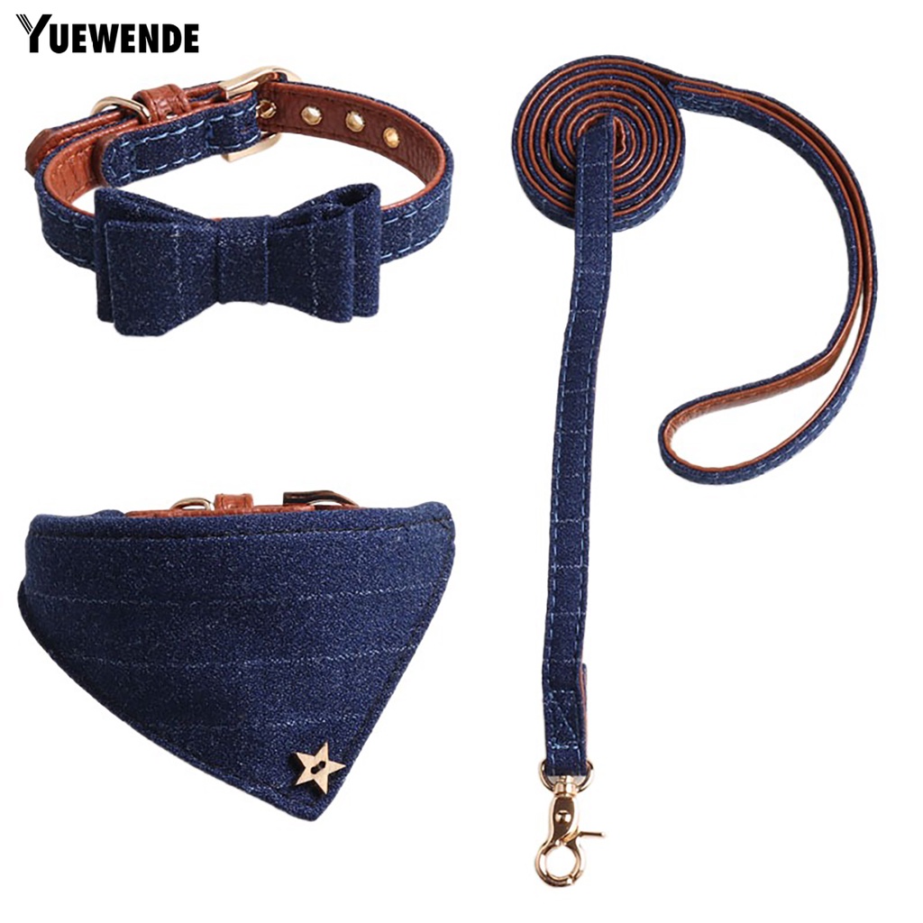 Bộ 3 Dây Dắt Thú Cưng Đi Dạo In Họa Tiết Phong Cách Vintage