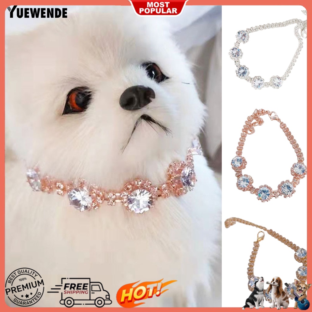 Vòng Cổ Đính Ngọc Trai Giả Thân Thiện Với Môi Trường Cho Thú Cưng