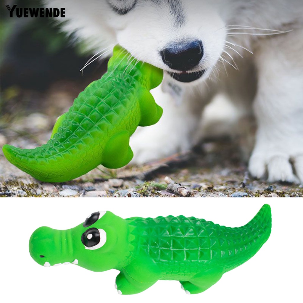 Đồ Chơi Hình Cá Sấu Phát Ra Âm Thanh Vui Nhộn Cho Thú Cưng
