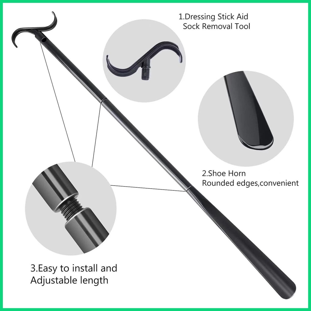 Dụng Cụ Hỗ Trợ Xỏ Vớ Đa Năng Có Thể Tháo Rời Cho Seniors Put On