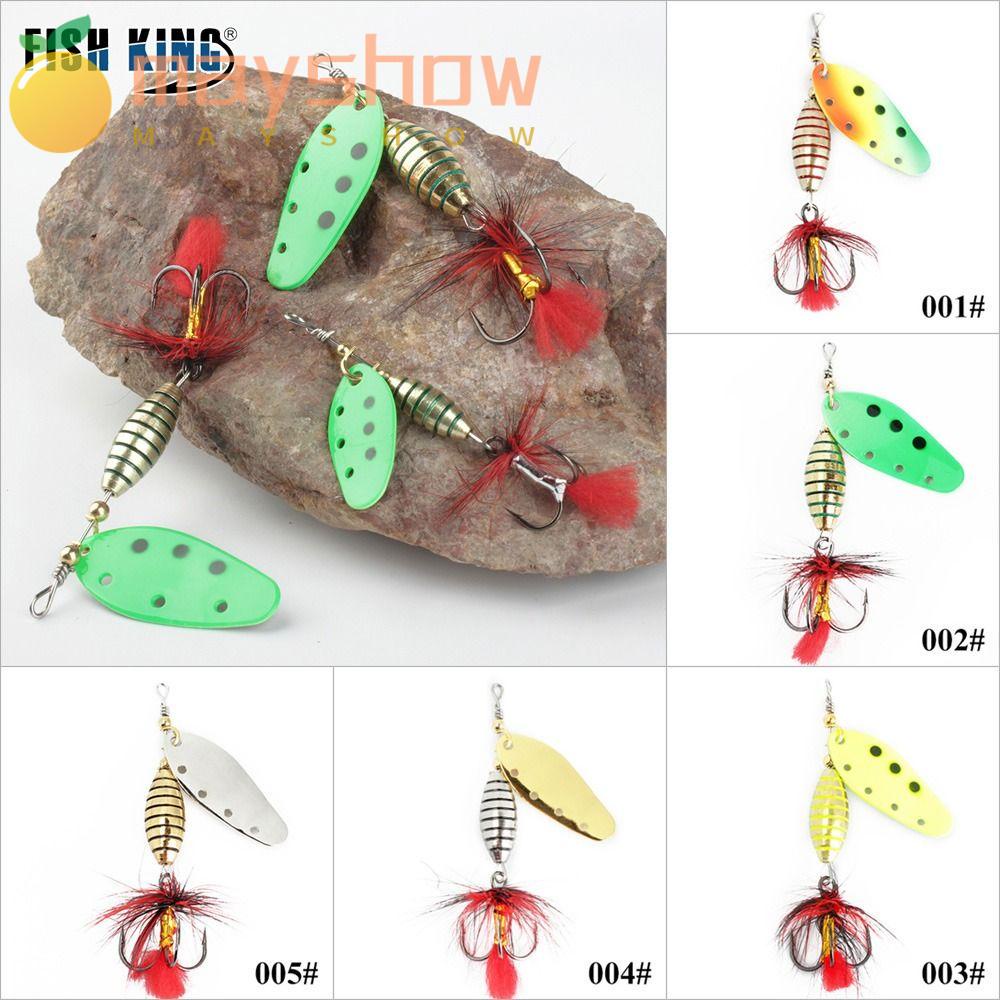 Set 2 Mồi Câu Cá Bằng Sequin Lấp Lánh Siêu Bền Tiện Dụng