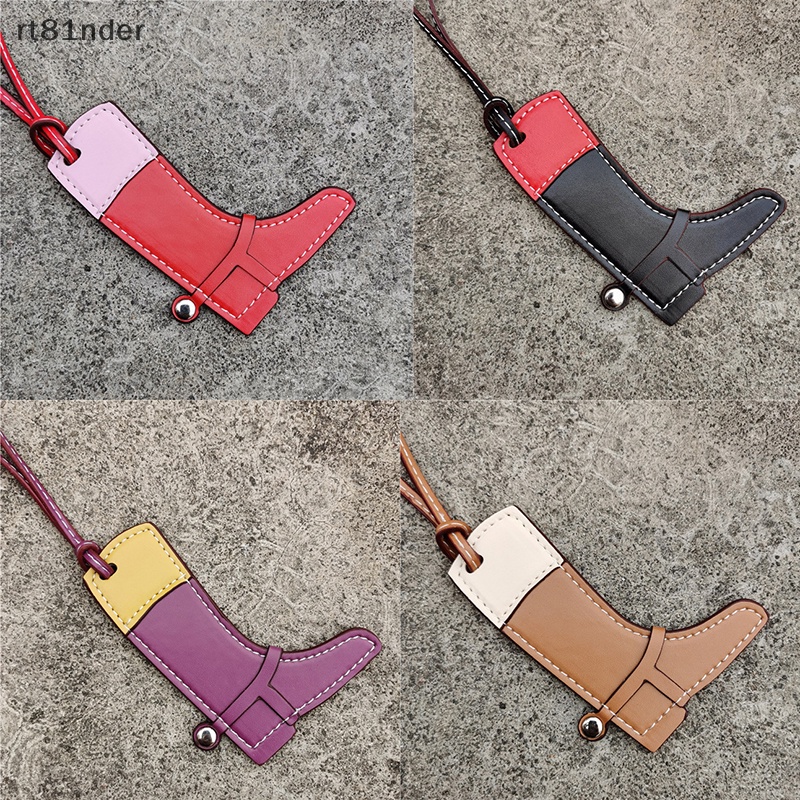 Móc Khóa Da Hình Giày Bốt Nhiều Màu Sắc Cho Nữ