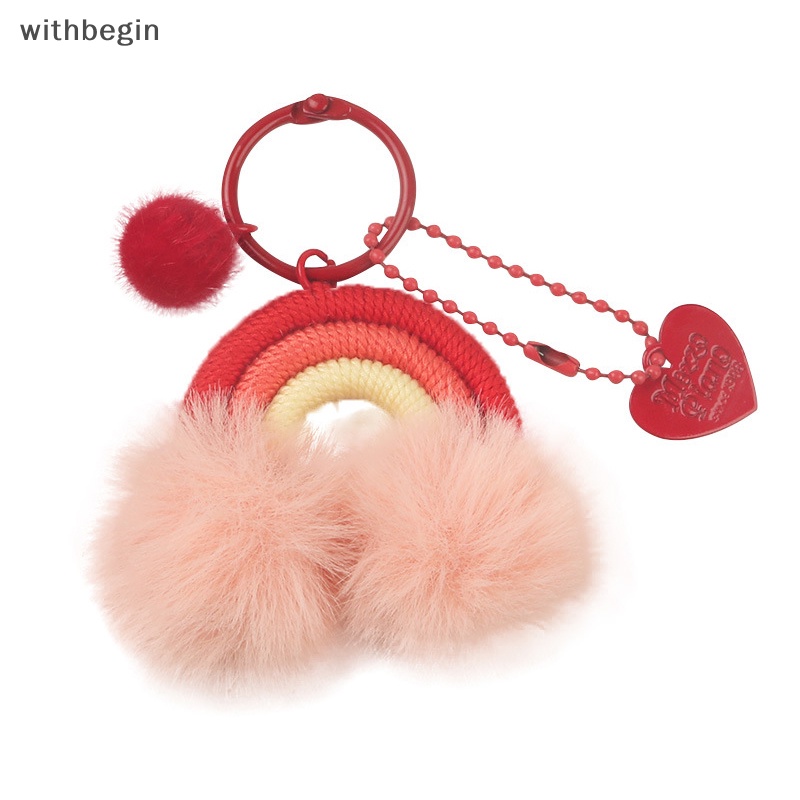 Móc Khóa Dây Bện Hình Mưa Dễ Thương Cho Nữ