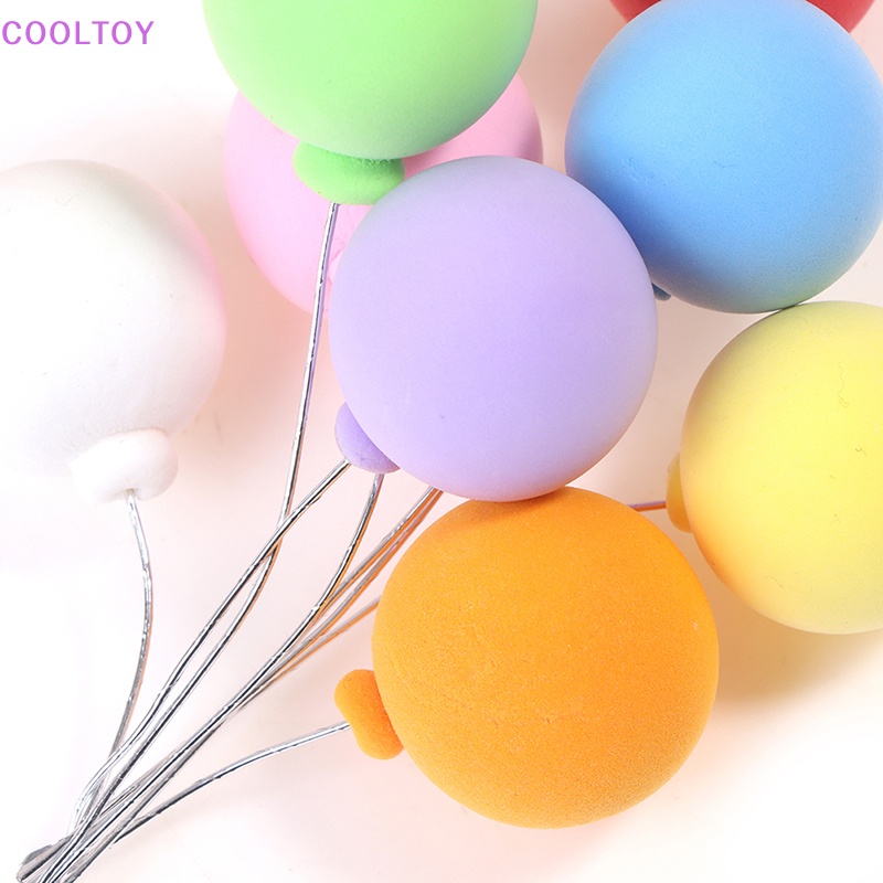 Set 8 Bong Bóng Tỉ Lệ 1 / 12 Dùng Để Trang Trí Nhà Búp Bê