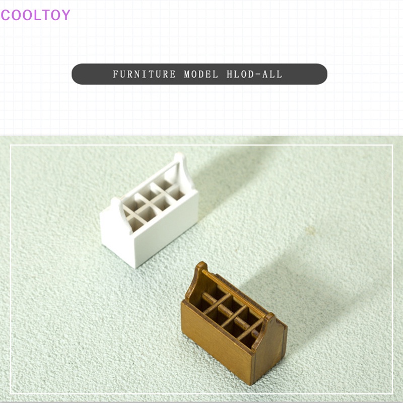 1 Hộp Đựng Dụng Cụ Sửa Chữa Mini 1: 12 Cho Nhà Búp Bê