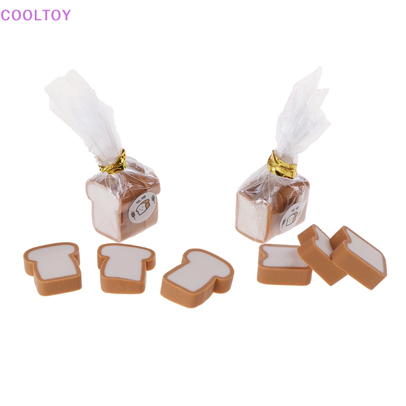 Set 4 Túi Bánh Mì Sandwich Tỉ Lệ 1: 12 Trang Trí Nhà Búp Bê