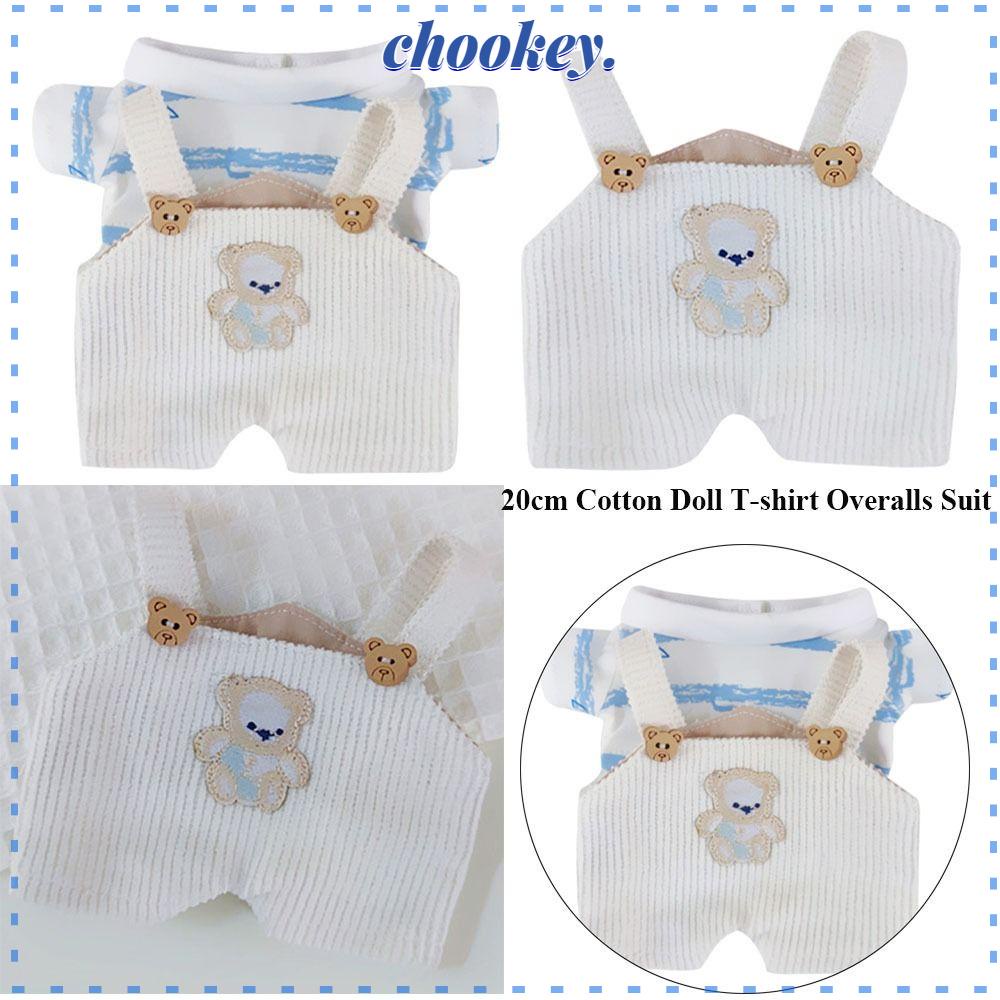 CHOOKEY 1 Bộ Quần Áo Cho Búp Bê 20cm Tỉ Lệ 1 / 12