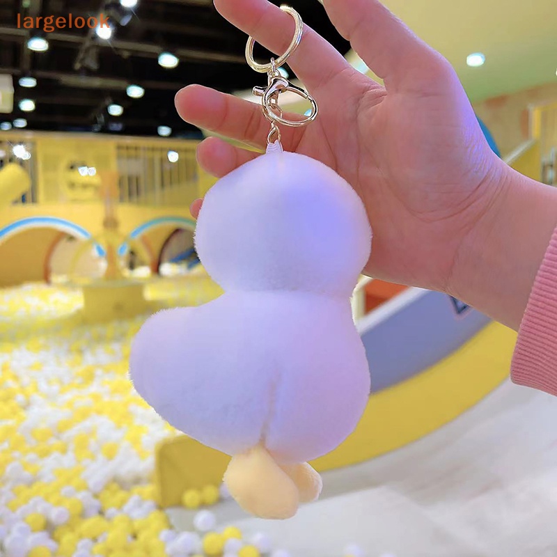 1 Móc Khóa Vịt Nhồi Bông Mềm Mại 12cm