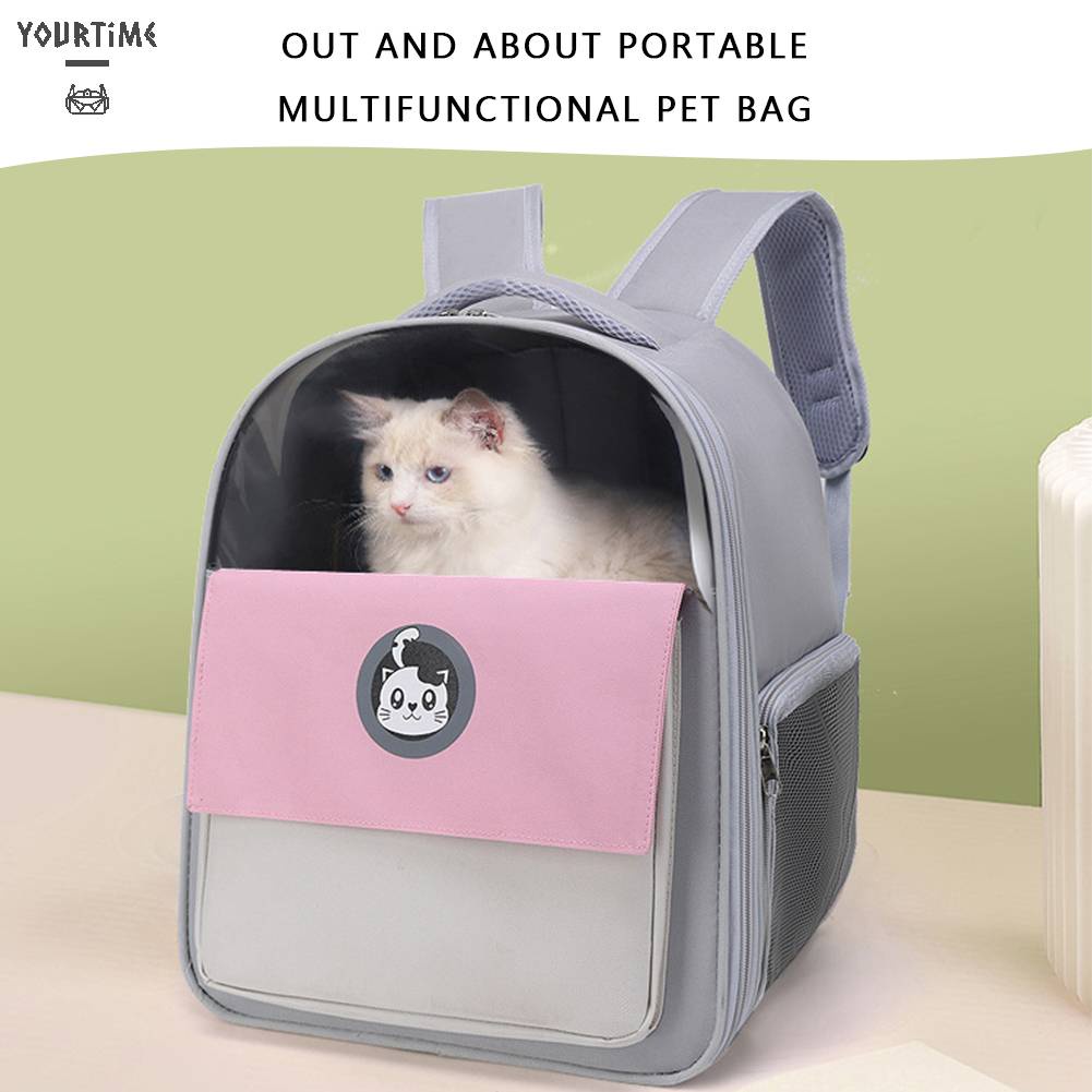 Balo Du Lịch Thoáng Khí Chống Văng Nước Dành Cho Chó Mèo