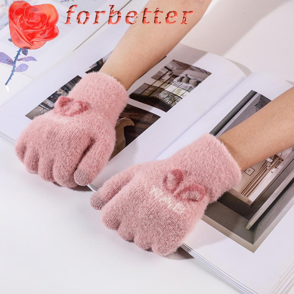 Găng Tay Lái Xe Giữ Ấm Bằng Nylon Đơn Giản Thời Trang Cho Nữ