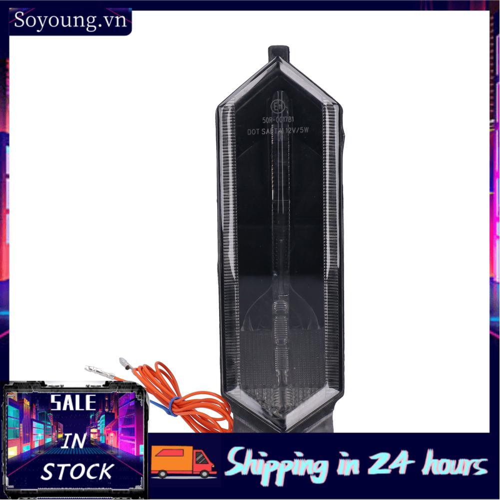 Soyoung Motorcycle  Taillight Assembly Rear Position Turn Signal Indicator Modification Fit for YAMAHA YZF-R1 M 2015-2018