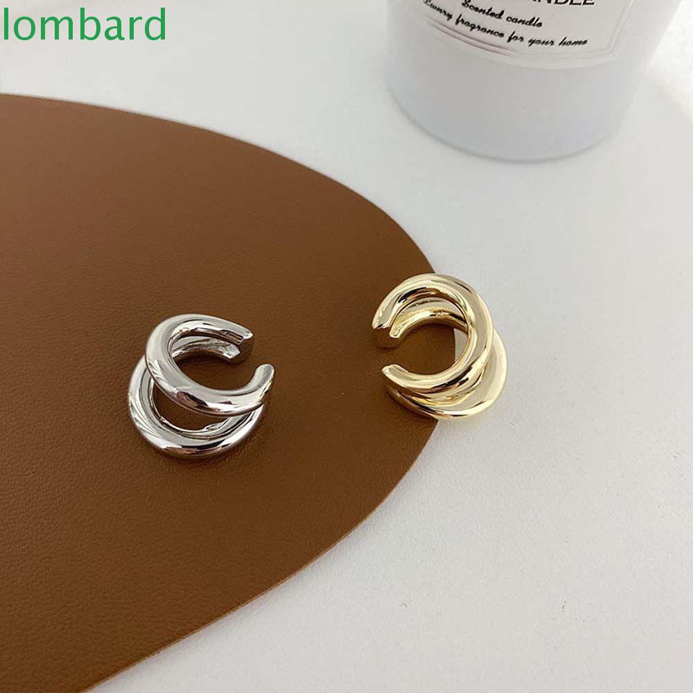 Bông Tai Tròn Nhiều Lớp Màu Sắc Phong Cách Hip Hop