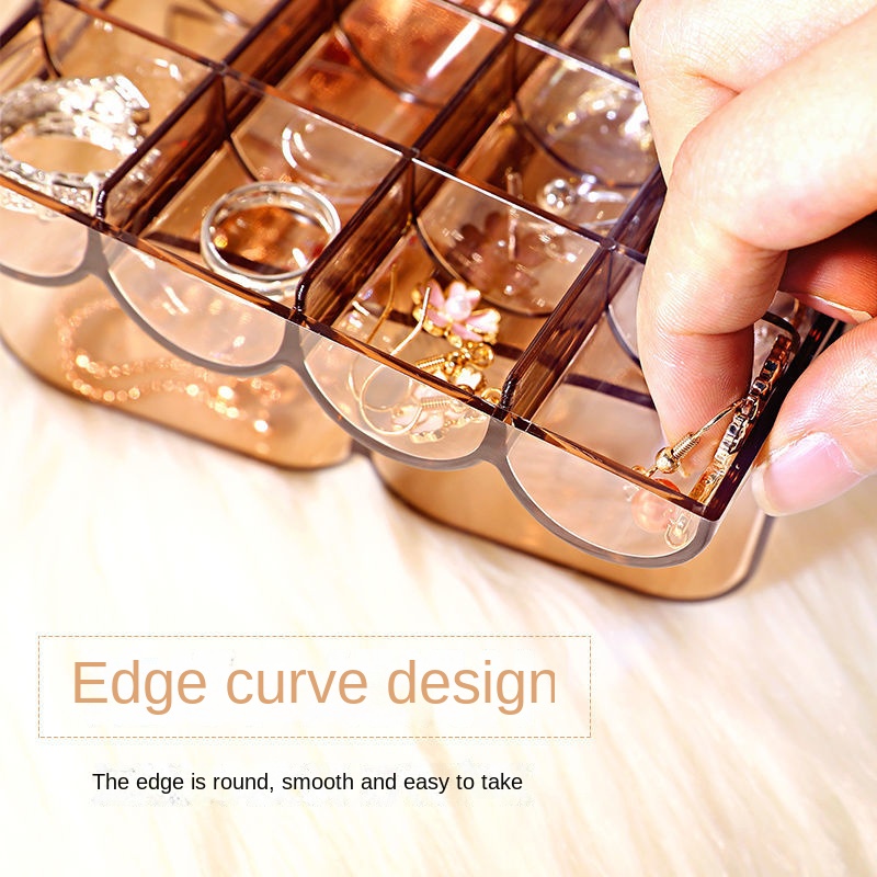 A - LIFE Hộp Đựng Trang Sức Đa Năng Chống Bụi Tiện Dụng