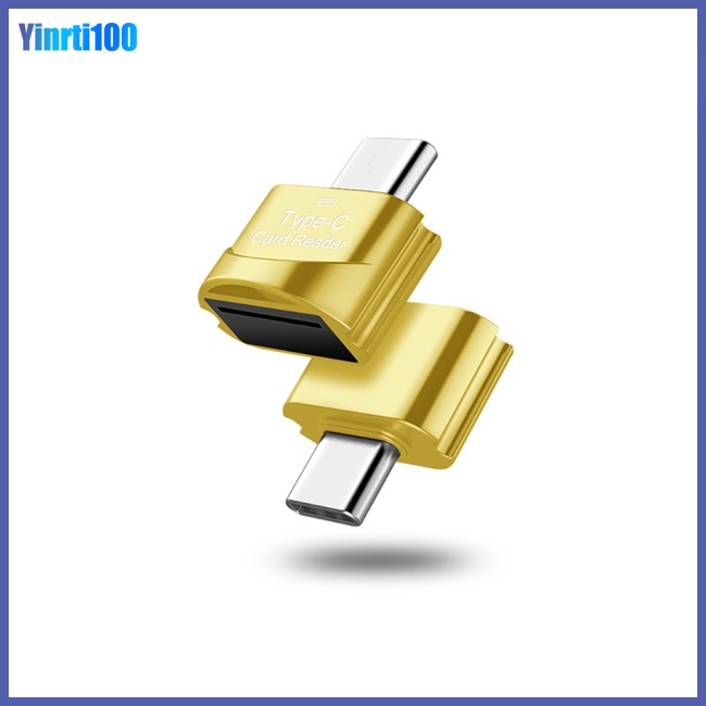 Đầu Đọc Thẻ Nhớ Chuyển Đổi Giao Diện Type-c / Android Micro Usb Cho Điện Thoại / Máy Tính Bảng