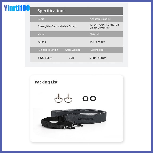 Dây Đeo Cổ / Vai Cho Điều Khiển DJI Mini3 Pro Rc / DJI Rc Pro / DJI