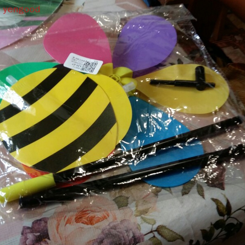 (YGD) Chong Chóng Gió Hình Con Ong 3D Trang Trí Vườn