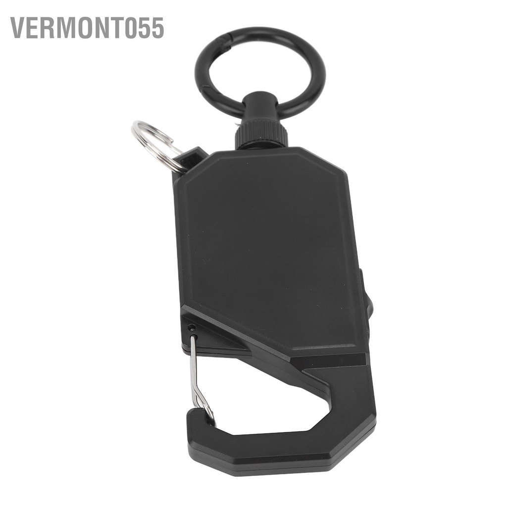 Vermont055 2 Chiếc Ngoài Trời Hạng Nặng Có Thể Thu Vào Móc Khóa Chìa Cho Cần Câu Công Việc Tài Liệu