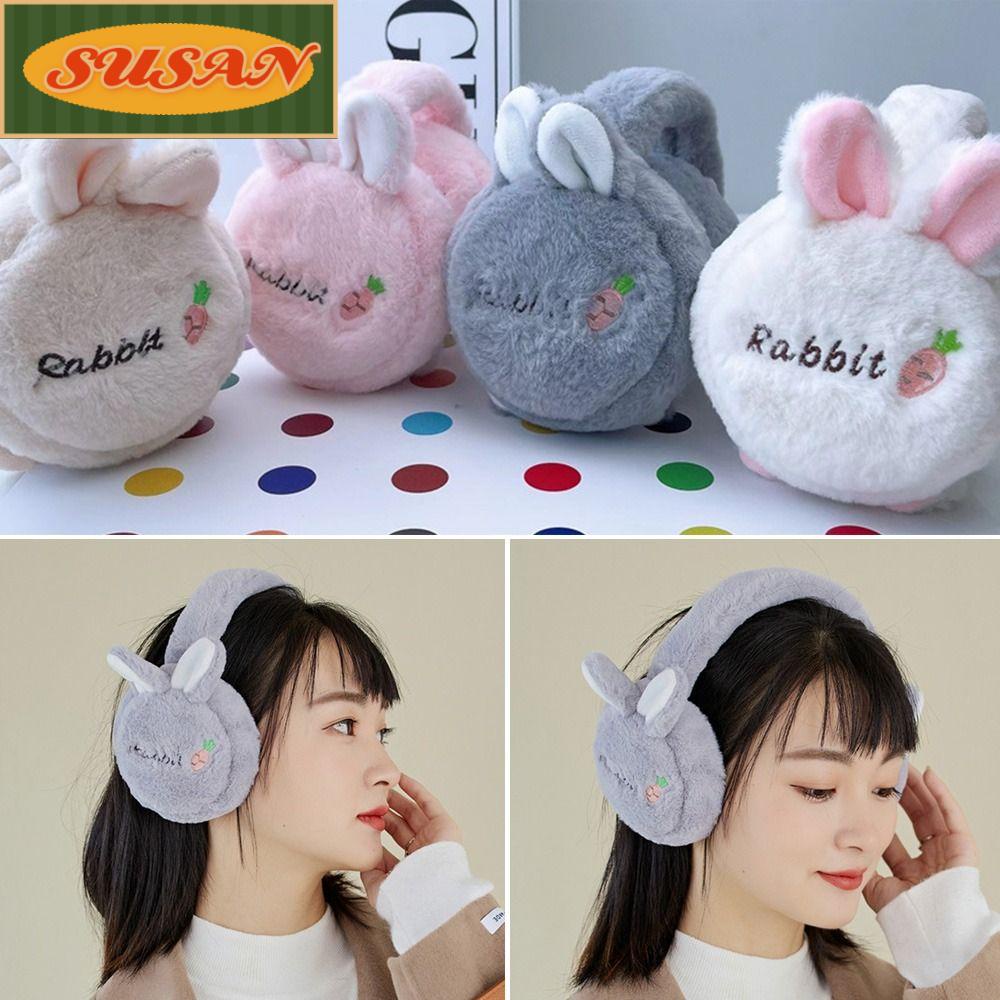 Chụp Tai SUSANS Vải Lông Mềm Mại Thời Trang Mùa Đông Cho Nam Và Nữ