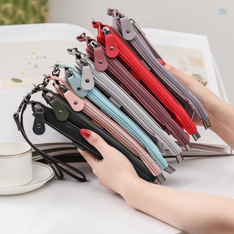 Ví Dài Đa Năng Có Khóa Kéo Thời Trang Dành Cho Nữ b7w