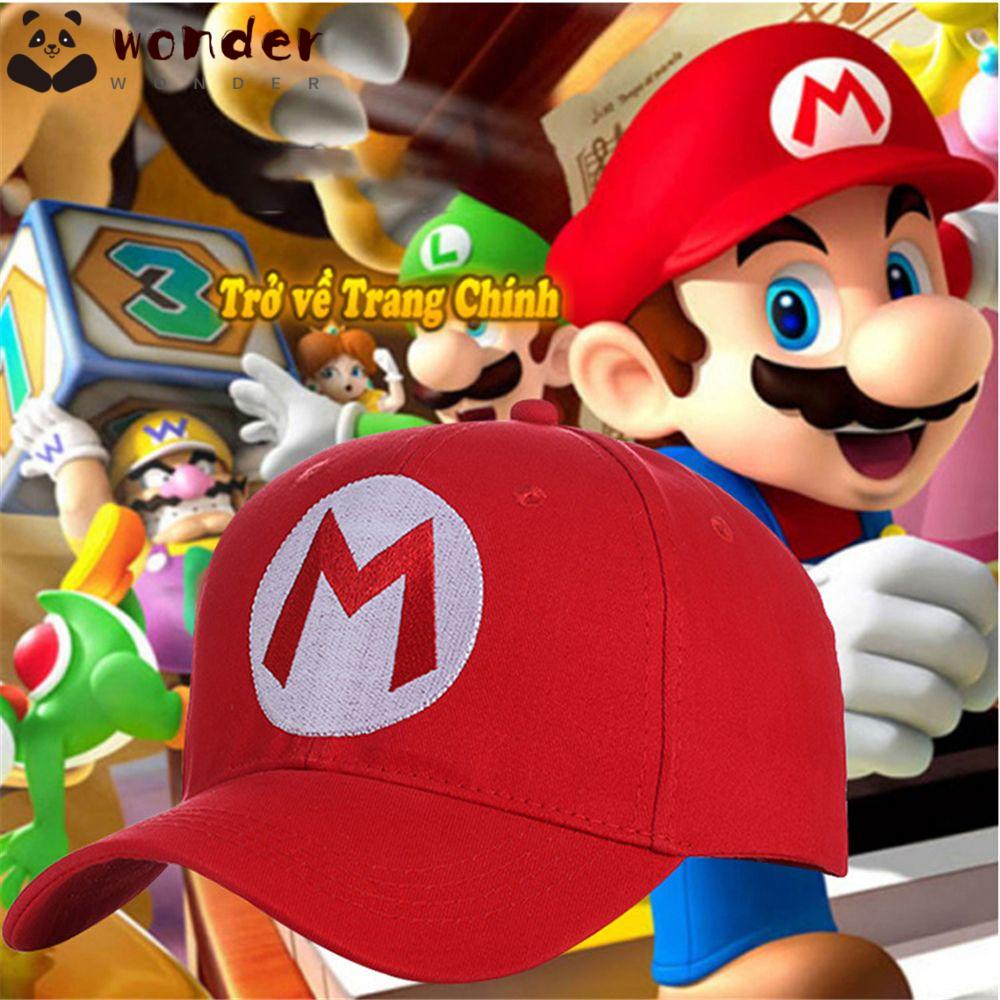 Mũ Lưỡi Trai Hóa Trang Nhân Vật Hoạt Hình Mario
