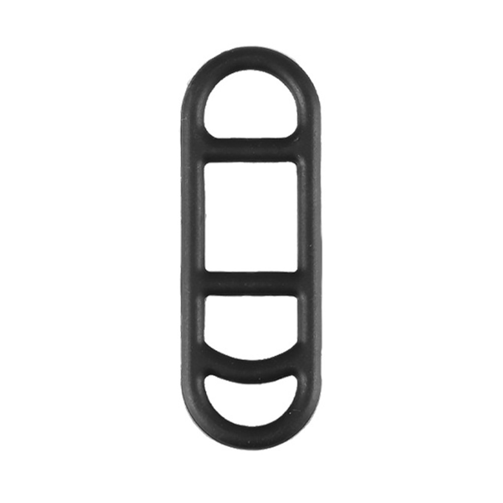 Băng Quấn Cổ Xe Đạp Bằng Silicon Màu Đen Siêu Bền Tiện Dụng