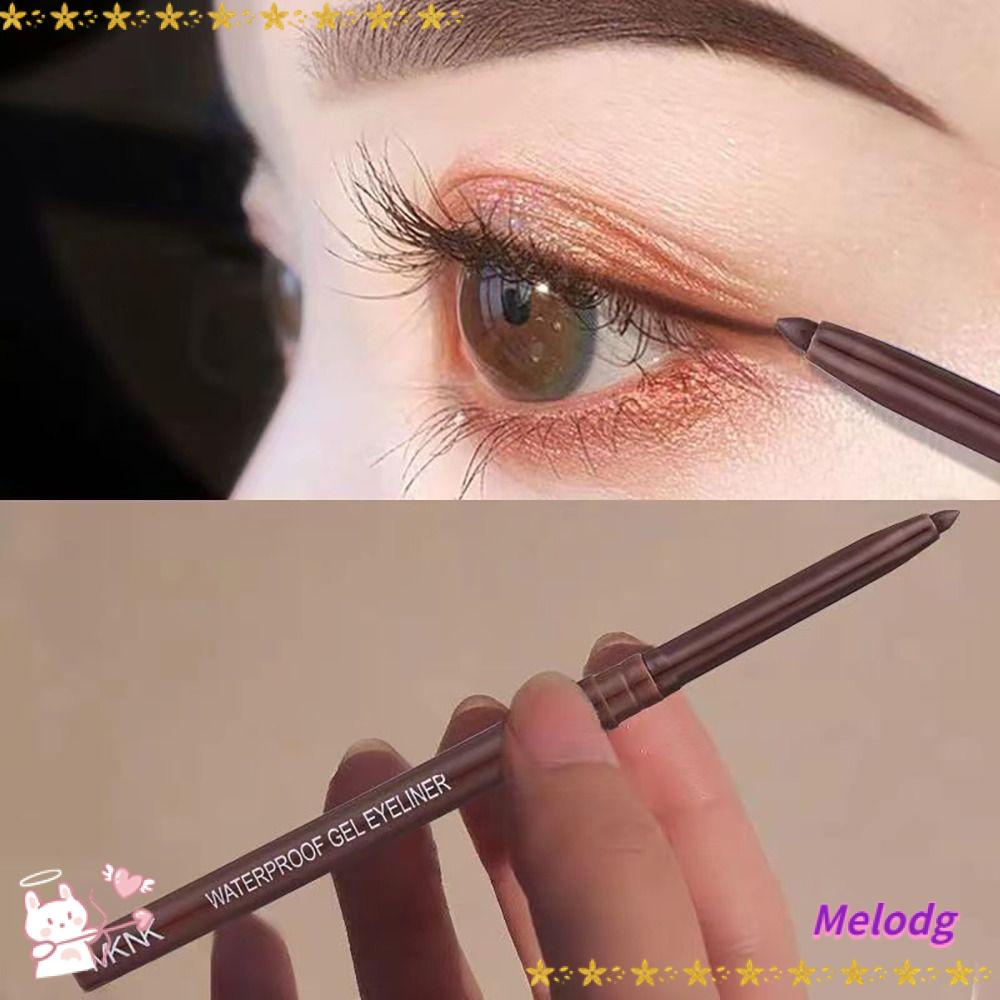 Bút Gel Kẻ Mắt 6 Màu Mịn Màng Lâu Trôi Dành Cho Người Mới Bắt Đầu