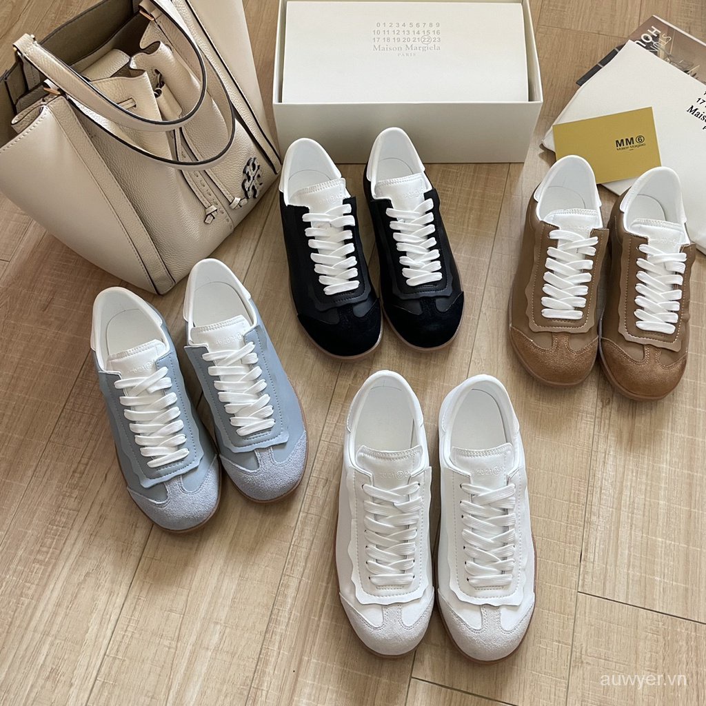 Giày Da Thật Mm6 Masion Margiela 2023 Thời Trang Cho Cặp Đôi