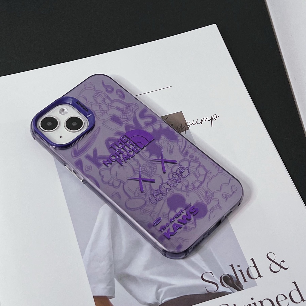 Ốp Điện Thoại Tpu Mềm Trong Suốt Chống Sốc In Hình Kaws Thời Trang Cho iPhone 14 13 12 11 Pro Max