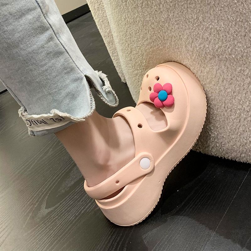 Xăng đan Mary Jane Đế Dày Hai Lớp Thời Trang Mùa Hè Cho Nữ AA4403