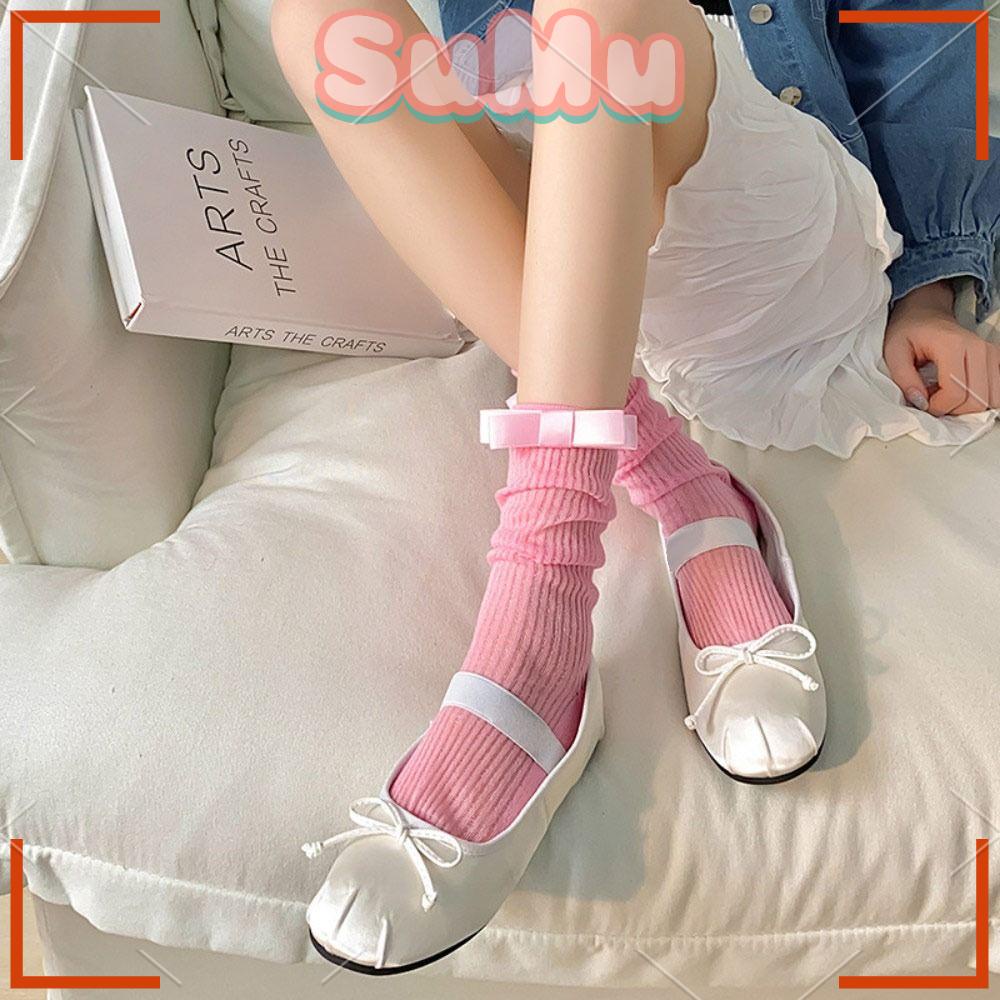 Vớ Lưới Siêu Mỏng Phối Nơ Xinh Xắn Cho Nữ