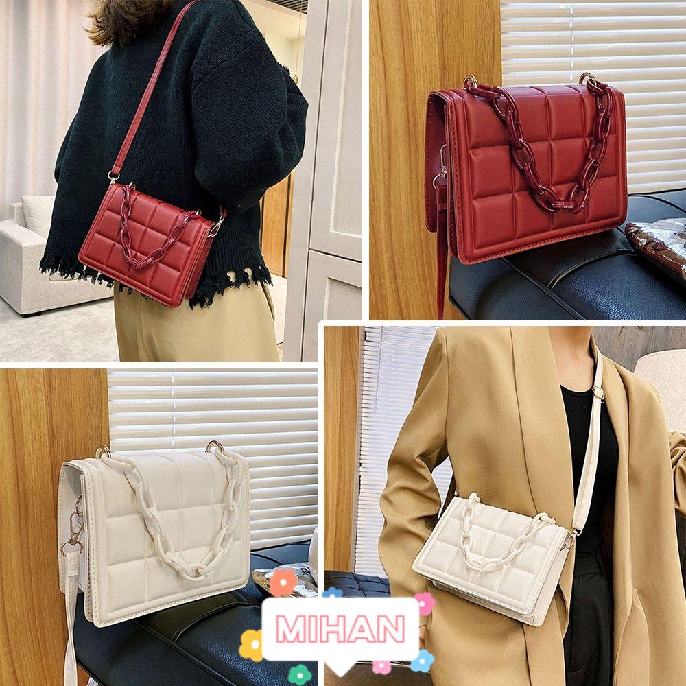 Túi Đeo Chéo Thêu Họa Tiết Đơn Giản Thời Trang MIHAN1