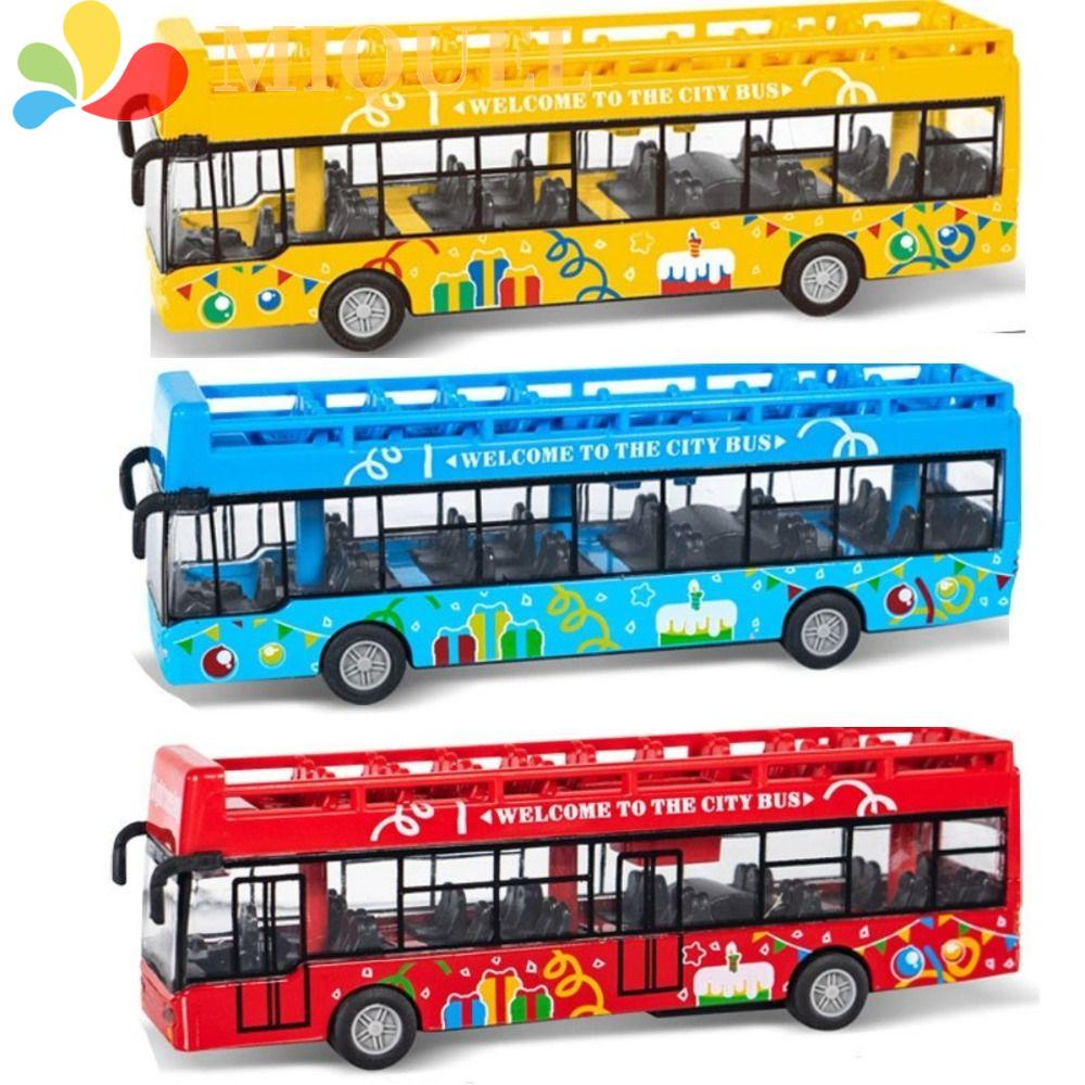 Mô Hình Xe Buýt 4 Bánh Bằng Hợp Kim Chất Lượng Dành Cho Bé