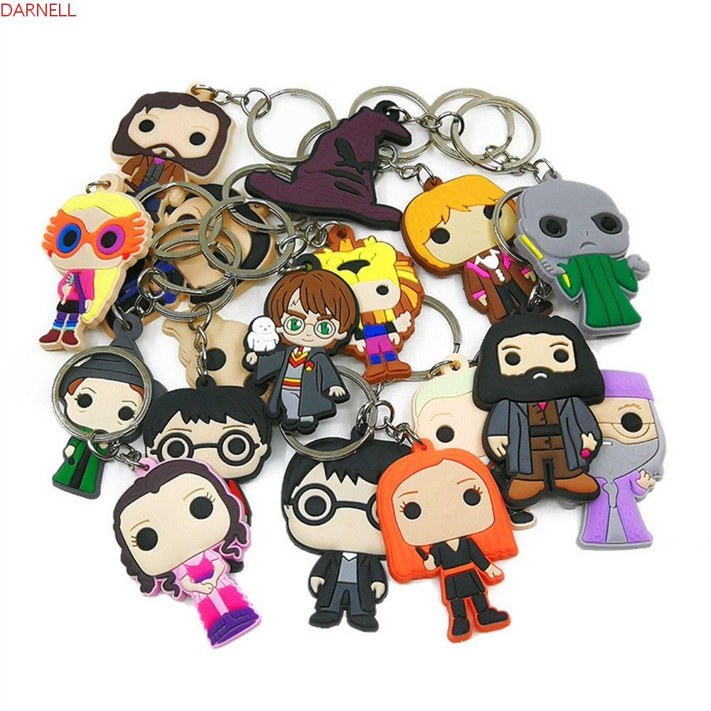 Móc Khóa Điện Thoại Họa Tiết Phù Thủy Hoạt Hình Dễ Thương Charms