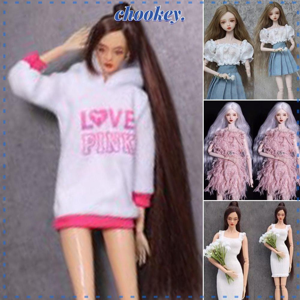 CHOOKEY Quần Jeans Hoa Xinh Xắn Cho Búp Bê 11.5 "1 / 6