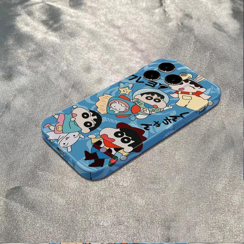 Ốp Điện Thoại Dẻo Họa Tiết Hoạt Hình Shin-Chan Dễ Thương Chống Sốc Cho Iphone11 Max6In 78 14proplus 13iPhone12 BJDT