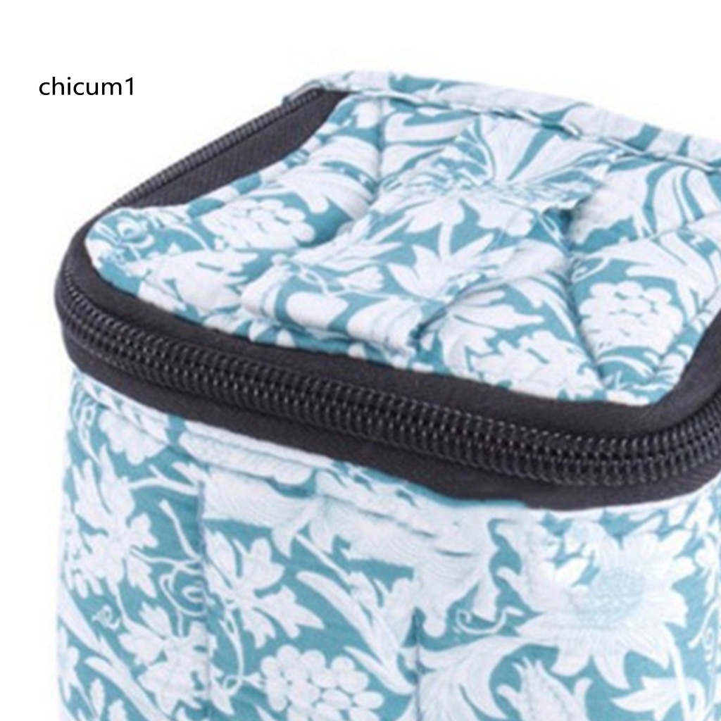 Túi Đựng Lọ Tinh Dầu Đánh Bóng Móng Tay 9 Ngăn Chống Ma Sát Bề Mặt Mịn Cho Nữ