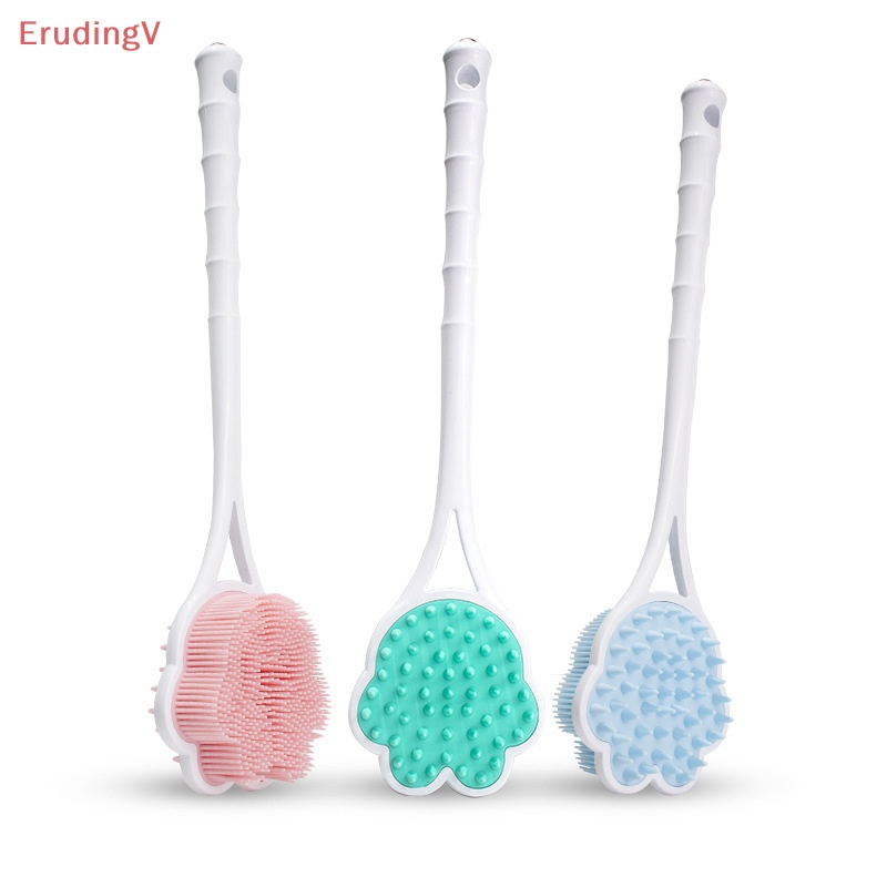 Bàn Chải Chà Lưng Hai Mặt Bằng Silicone Tiện Dụng Khi Tắm