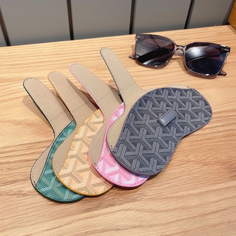 Túi Đựng Mắt Kính Bằng Da Chống Bụi Phong Cách Hàn Quốc