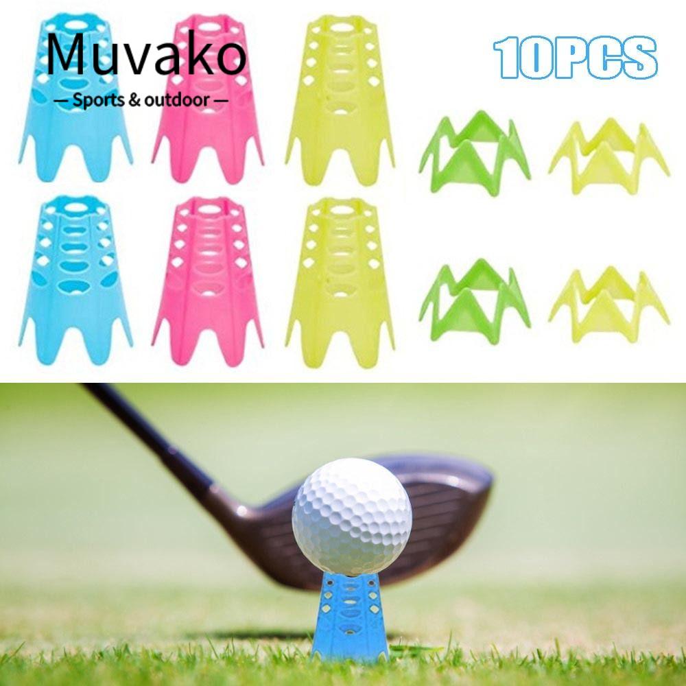 MUVAKO Set 10 Phụ Kiện Giữ Bóng Golf Tại Nhà Tiện Dụng