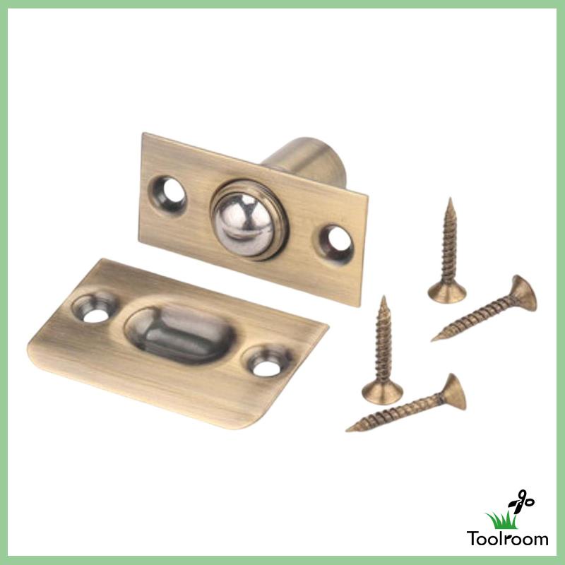 [Toolroom] Chốt Cửa Bóng Màu Đen