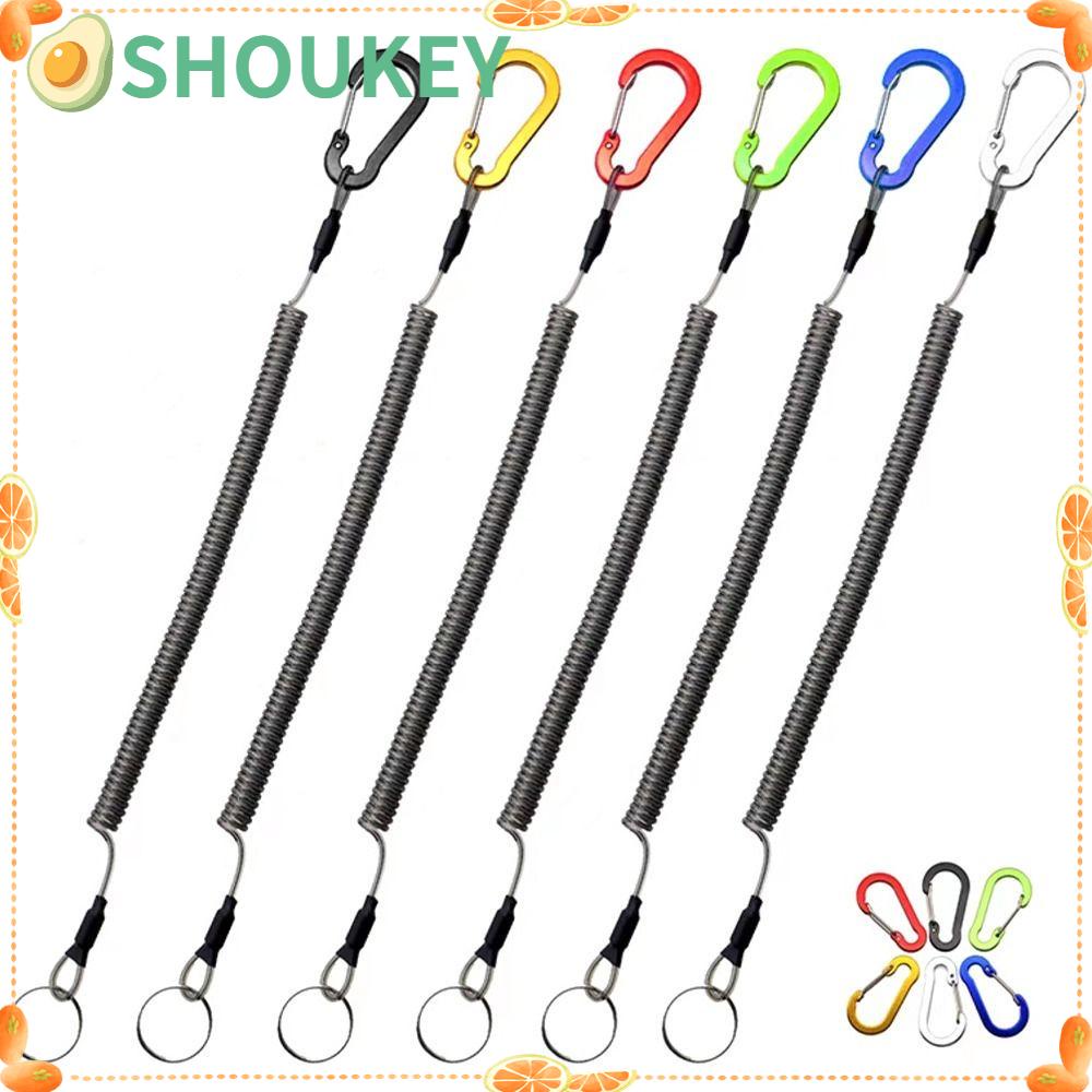 Khóa Dây Lò Xo Nhựa Co Giãn Chống Thất Lạc Cho Điện Thoại