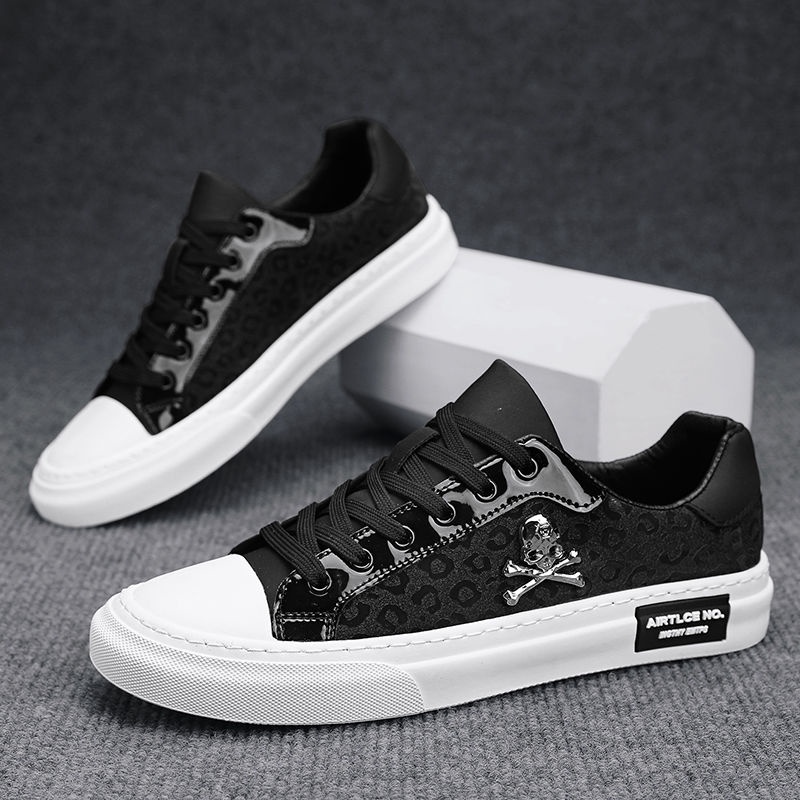 Giày Phẳng Mùa Hè 2023 Phong Cách Mới Thoáng Khí Chống Trượt Dễ Phối Đồ Màu Đen Cho Thanh Thiếu Niên