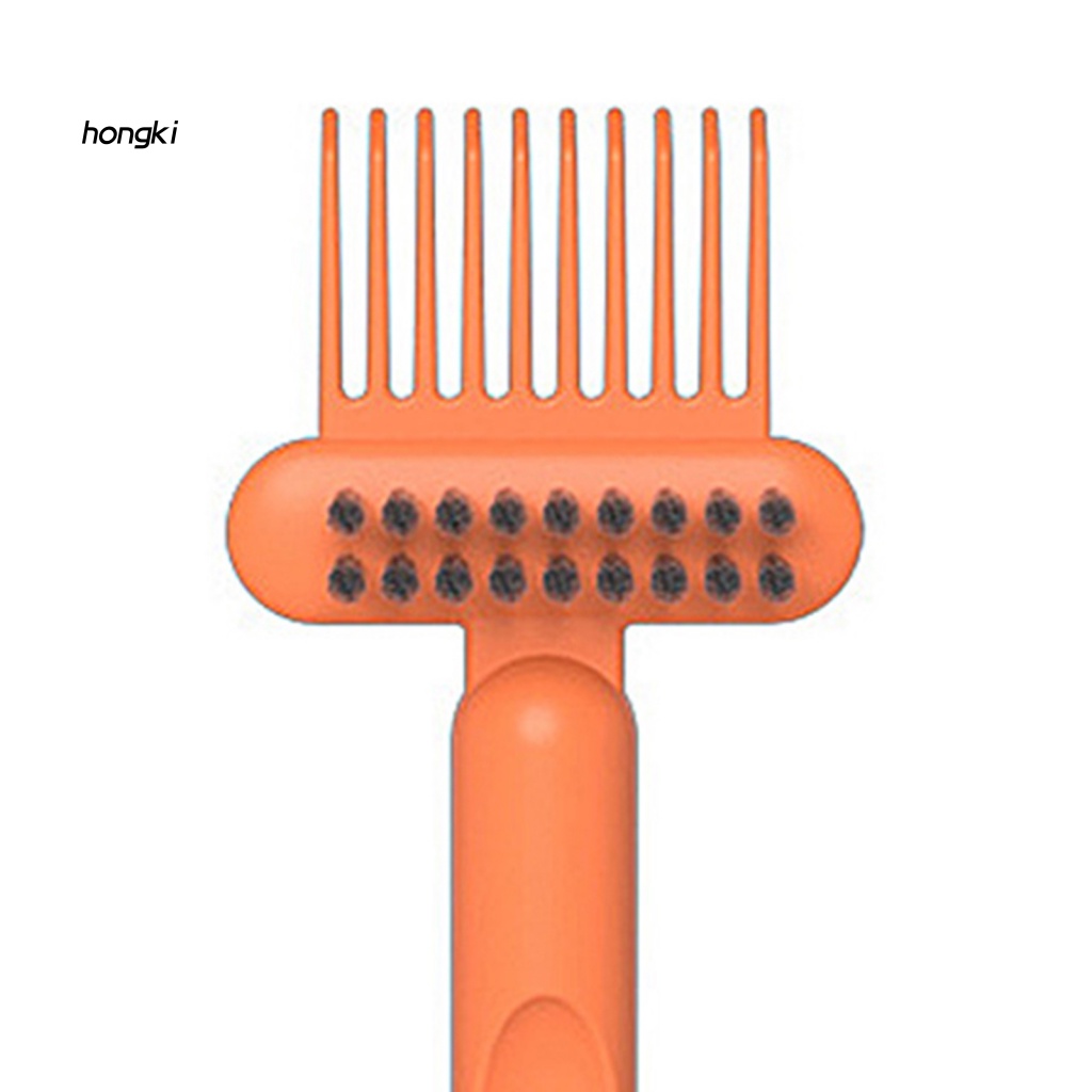 Lược Chải Làm Sạch Tóc 2 Trong 1 Đa Năng Có Tay Cầm Tiện Dụng Cho Salon Làm Tóc