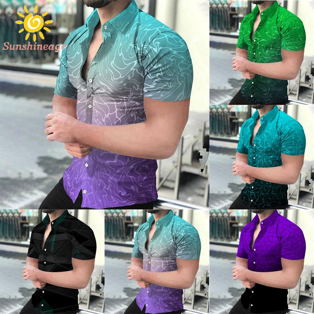 Áo Thun Tay Ngắn Chất Liệu Polyester Thoáng Khí In Họa Tiết Độc Đáo Thời Trang Cho