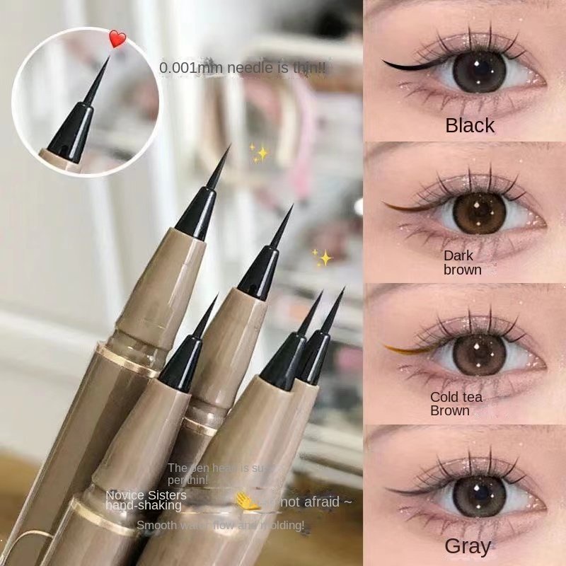Bút Kẻ Mắt Dạng Lỏng Bobeini Chống Thấm Nước Nhanh Khô Không Nhòe