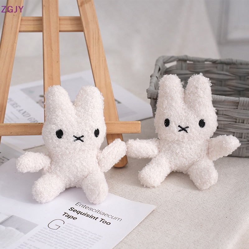 Móc Khóa Thỏ Nhồi Bông ZGJY Miffy Dễ Thương Mới