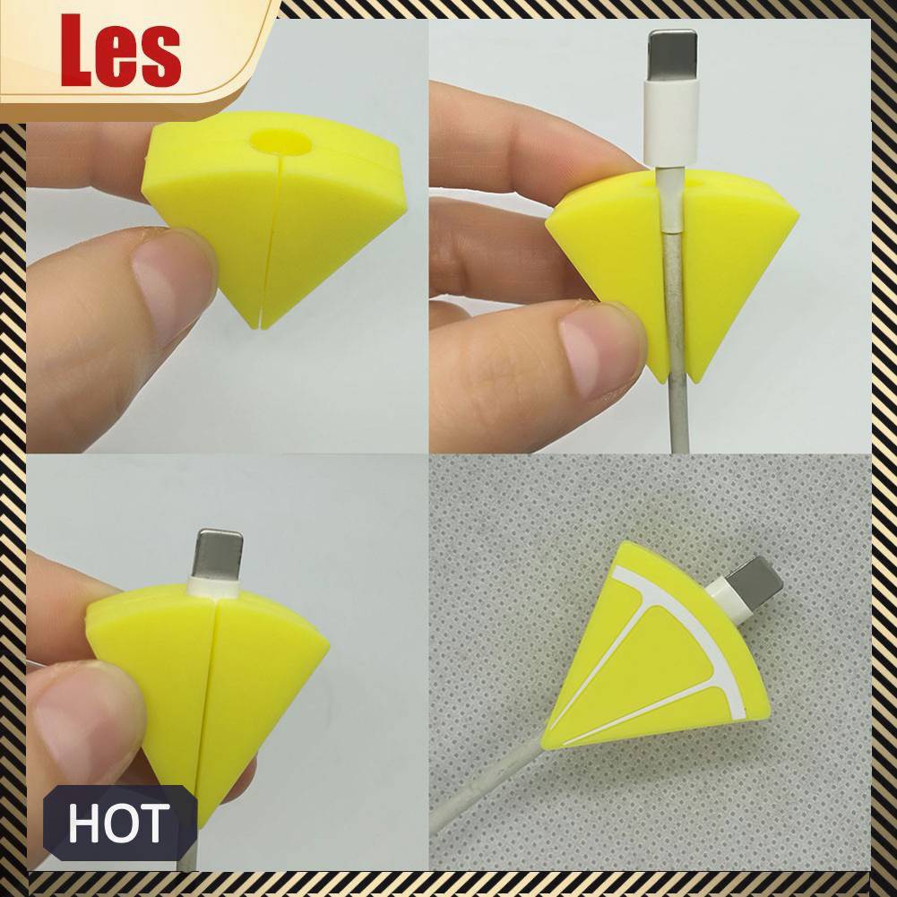 Dụng Cụ Quấn Bảo Vệ Dây Cáp USB Hình Trái Cây